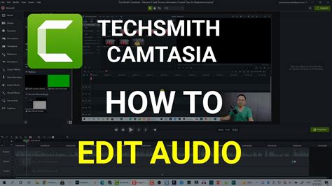 camtasia audio settings|Editing Audio with Camtasia 2020 (Easy!) .